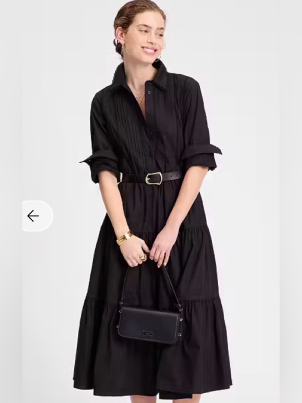 Kate Spade Pintuck Tiered Shirt Dress Sold Out Online!